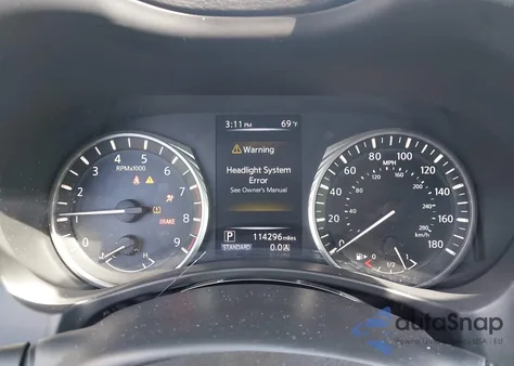 2018 Infiniti Q50 3.0T Luxe z USA, uszkodzony, nr VIN JN1EV7APXJM356111